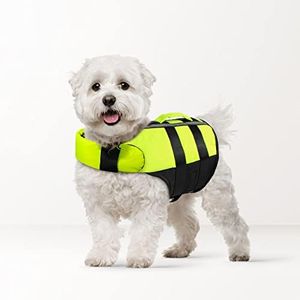 Namsan Chaleco Salvavidas para Perros Chaleco Reflectante para Mascotas con Ajustable Seguridad Natación Chaleco para Pequeño Perro-S