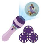 Lexibook LTC050WI Disney Wish, Torch Light and Projector with 3 Discs, 24 Images from The Film, Create Your own Stories, Purple, Moyen