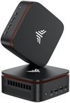 NiPoGi Mini PC Twin Lake-N N150(Beat N100,up to 3.6GHz), Mini PC Windows 11 Pro 16 GB RAM 512 GB M.2 SSD, Mini Computer 4K UHD Dual Display/WiFi/BT, Mini Desktop PC for Business, School, Office