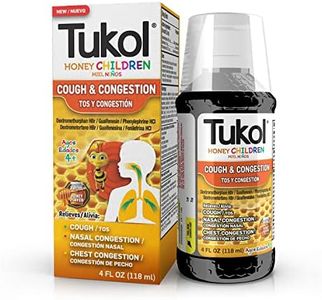 TUKOL Cough & Cold Children Honey, 4 Fl Oz