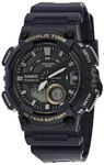 Casio Youth-Combination Analog-Digital Black Dial Men's Watch - AEQ-110W-2AVDF (AD208)