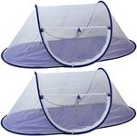 Iconikal Jumbo Folding Mesh Wind-Resistant Food Tent, 43 x 21-Inches, 2-Pack