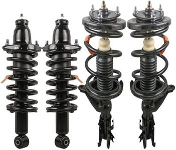Front and Rear Struts Complete Assembly Compatible with 2001-02 Honda Civic