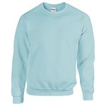 Gildan Heavy Blend Unisex Adult Crewneck Sweatshirt (M) (Light Blue)