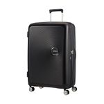 American Tourister Curio Spinner Large Exp., Model Number - 143104-1027, Bass Black