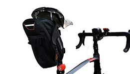 TREK N RIDE Trek 'N' Ride Polyester Cycle Saddle Bag (Large, Black) - Polyester