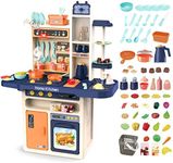 deAO Kitchen Playset Toy with Reali