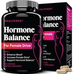 UNALTERED Hormone Balance & Mood Support for Women - Naturally Supports Hormonal Balance & Energy with Tribulus Terrestris & Red Maca Root Extract - Dietary Supplement - 90 Vegan Capsules