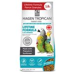 Tropican 1.8-Pound (Pack of 1) Lifetime Maintenance Parrot Granules, Standup Air Barrier Zipper Bag, Beige, Packaging may vary