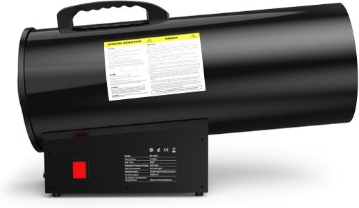 Bimson Power 50kW Propane Space Heater – 170,000 BTU Industrial Portable Heater with Adjustable Thermostat