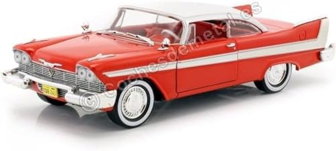 1958 Plymouth Fury Red Christine (1983) Movie 1/24 Diecast Model Car by Greenlight 84071