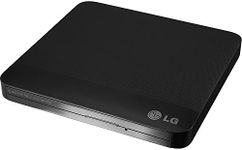 LG Electronics GP50NB40 8X USB 2.0 Slim Portable DVD Rewriter External Drive with M-DISC Support, Black