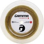 Gamma Sports Live Wire XP Tennis String, Natural, 16g/360'