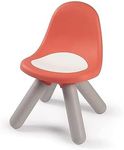 Smoby Kid Brick Red-Design Chair 18 Months for Indoor and Outdoor Use, Plastic, Ideal for Garden, Patio, Children's Room