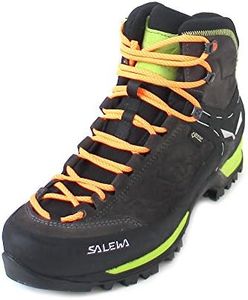 Salewa Mountain Trainer Mid Gore-TEX Boots Mens, Black/Sulphur Spring, 13