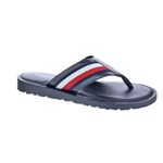 Tommy Hilfiger, Men, Core Hilfiger Toe Post Sandal, Toe Post, Black, 10