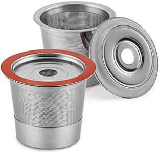 Reusable K Cups Coffee Pod Filters for Keurig 1.0 & 2.0 Single Cup Coffee Makers, Universal Refillable KCups, Keurig filter, Reusable Kcup, K-cups Reusable Filter (2)