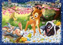 Ravensburger Disney Collector's Edition Bambi 1000 Piece Jigsaw Puzzle for Adults - 12000313 - Handcrafted Tooling, Made in Germany, Every Piece Fits Together Perfectly