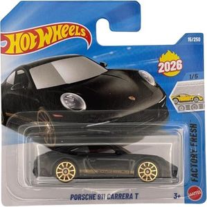 Hot Wheels Porsche 911 Carrera T Factory Fresh 1/5 (Black)