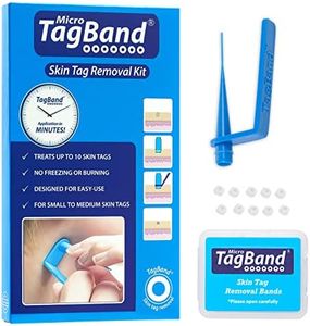 Original Tagband Skin Tag Remover, Small/Medium Removal Kit, Skin Tags (2mm-4mm) on Face & Body, Device Includes 10X Bands, Home Application in Minutes (No Swabs Included)