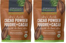 Viva Naturals Organic Cacao Powder, 1lb - Unsweetened Cocoa Powder With Rich Dark Chocolate Flavour, Perfect for Baking & Smoothies - Certified Vegan, Keto & Paleo, Gluten-Free & Non-GMO, 454 g