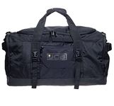 JCB - Duffle Holdall Bag, Black - Water-Resistant Pu Base - Adjustable Shoulder Strap - 1,000 Denier Polyester - Maximum Capacity of 50 litres - Ideal Gym, Travel Or Overnight Bag