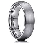 King Will TYRE 6mm Mens Silver Tung