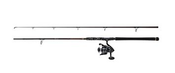 PENN Legion Cat Bronze Spin Combo, Fishing Rod and Reel Combo, Spinning Combos, Sea Fishing, Lure or Bait Fishing from Boat or Bank, Catfish, Unisex, Brown/Bronze, 2.70m | 80-200g