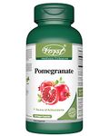 VORST Pomegranate Extract 3000mg Raw Equivalent 120 Vegan Capsules | Source of Antioxidants & Ellagic Acid | Nitric Oxide Supplement | Powder Pills | 1 Bottle