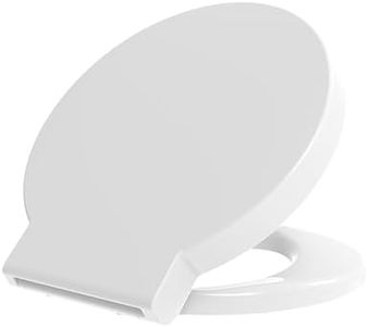 Grünblatt WC Sitz 515235 passend zu Duravit Starck 1, Absenkautomatik und abnehmbar zur Reinigung, Duroplast, weiß