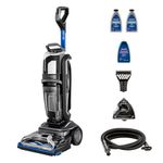 BISSELL Revolution™ HydroSteam™ Carpet Cleaner, Carpet Stain Remover with Hydrosteam™ Technology, Steam Cleaner, Carpets Dry in 30 mins, Upholstery Cleaner with 3.7L Clean Water Tank, 3670E