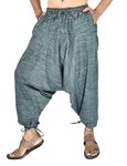 Whitewhale Men & Women's Regular Fit Harem Pant (WHITEWHALE-INDIA-1901_Green_Free Size)