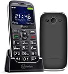 Melefon Senior Phone 4G/LTE Unlocked, Big Button, Easy to Use, Big Speaker, 1600mAh Battery, Mobile Phone for Elderly with Charging Dock