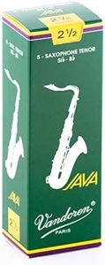 Vandoren SR2725 Tenor Sax JAVA Reeds Strength 2.5; Box of 5