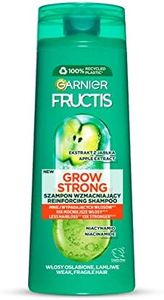 Garnier Fructis Grow Strong Hair Shampoo with Tendency to Break, Strengthens and Reduces Shedding, 400 ml