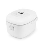 Aroma Housewares Professional 8-Cups (Cooked) / 2Qt. 360° Induction Rice Cooker & Multicooker (ARC-7604), White