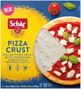 Schar - Pizza Crust - Certified Gluten Free - No GMO's, Wheat or Lactose- (2 - 5.3 oz) 4 Pack