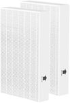 SCREENTRONICS True HEPA Filter R HRF-R3 HRF-R2 HRF-R1 Replacement for Honeywell Air Purifier Series HPA300 HPA200 HPA100 HPA090 HPA5300 HPA8350 (2 x HEPA Filters)