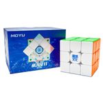 MoYu WeiLong V11 3x3 Magnetic Speed Cube | Matte Finish, 48 Magnets & 64 Customization Options | Classic Spring Mechanism & Dual Adjustment System Professional Puzzle