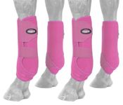 Tough 1 Extreme Vented Sport Boots Set, Pink, Medium