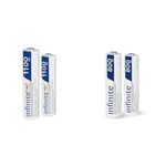 ENVIE® AAA Rechargeable Batteries, High-Capacity Ni-MH 1100 mAh, Low Self Discharge, Pre-Charged (Pa