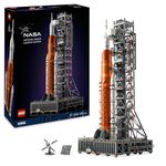 LEGO Icons NASA Artemis Space Launch System Set, Model Kit for Adults to Build, Includes an Orion Capsule and Launch Tower, Home and Office Desk Decor, Gifts for Men, Women, Him or Her 10341