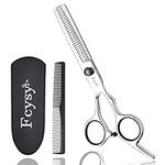 Hairdressing Thinning Scissors Thinning Shears, Fcysy Hair Thinning Scissors Ladies with Comb Hair Cutting Scissor Set, Blending Layering Hairdresser Scissors Thinning Scissors Dog Grooming for Men