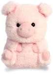 Aurora Prankster Pig Rolly Pet Plush Stuffed Animal 5"