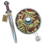 Liontouch Viking Toy Sword & Shield for Kids | Chief Harald’s Medieval Play Set in Foam for Children’s Pretend Play with Norse Theme | Safe Weapons & Battle Armor for Dress Up & Costumes