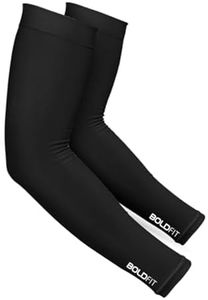Boldfit Arm Sleeves for Men & Women UV & Sun Protection Hand Cover Sleeve for Boys & Girls for Running, Bike Riding & Outdoor Use – 1 Pair