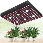 AGLEX 655W COB LED Grow Light, Full Spectrum Plant Grow Lamp with Daisy Chain Veg and Bloom Switch for Hydroponic Greenhouse Indoor Plant Veg and Flower (C3000)