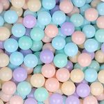 TRENDBOX 5 Mixed Colors Macaron Ocean Ball (Ship from USA) for Babies Kids Children Soft Plastic Birthday Parties Events Playground Games Pool - 100 Balls