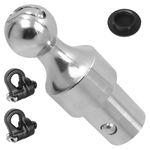 OKSTENCK 60692 System Gooseneck Hookup Kit,2-5/16 Inch Gooseneck Ball, Compatible with Chevrolet Silverado 2500HD/3500HD, Nissan Titan XD, GMC Sierra 2500HD/3500HD, Ford F250 F350 F450.