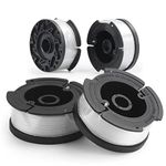 MUDNRRY 4-Pack Line String Trimmer Replacement Spool for Black and Decker AF-100 Autofeed Weed Eater Spool 30 Feet/0.065 Inches